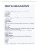 Mega Test: NIFA EXAM 500 QUESTIONS AND ANSWERS GRADED A 2023/2024 TESTBANK        Which region of the patient's abdomen is traditionally used to established pneumoperitoneum for laparoscopic surgery? a. periumbilical b. supraumbilical c. subumbilical d