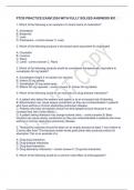 PTCB PRACTICE EXAM 2024 WITH FULLY SOLVED ANSWERS #51