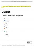  	NR507 Week 7 Quiz Study Guide Flashcards - Questions and Answers | Quizlet