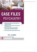 THIRD EDITION CASE FILES® Psychiatry   Eugene C. Toy, MD