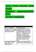 Karen Floyd i-Human Case  Study. (Updated september2023- 2024. Correct Feedback)