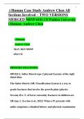 i Human Case Study Andrew Chen All  Sections Involved – TWO VERSIONS  MERGED NRNP 6541 C8 Walden University  i Human: Andrew Chen