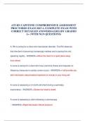 ATI RN CAPSTONE COMPREHENSIVE ASSESSMENT PROCTORED EXAM 2023 A /COMPLETE EXAM WITH CORRECT DETAILED ANSWERS/ALREADY GRADED A+ (WITH NGN QUESTIONS)