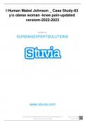 I Human Mabel Johnson _ Case Study-83 y/o obese woman -knee pain-updated versiom-2022-2023
