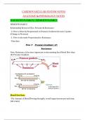 HAEMODYNAMICS / HEMODYNAMICS Notes