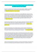 American Red Cross ACLS Final Exam (Latest 2023/2024) Verified Answers by Expert. A patient is in cardiac arrest. The cardiac monitor shows asystole. In addition to providing continuous high-quality CPR, what is the other priority intervention for this pa