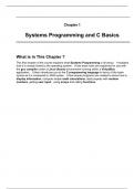 Systems Programming and C Basics COMPLETE QUIZ STUDY GUIDE WITH ANSWERS (MICROSOFT)