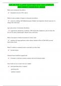 NUR 265 TEST 3.LATEST QUESTIONS WITH 100% COMPLETE  AND CORRECT ANSWERS/A+ GRADE