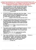 NUR283 TRANSITIONS ALL COMPS EXAM NEWEST 2024 ACTUAL  EXAM 200 QUESTIONS AND CORRECT DETAILED ANSWERS  (VERIFIED ANSWERS) |ALREADY GRADED A+