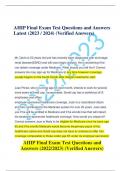 AHIP Final Exam Test Questions and Answers Latest (2023 / 2024) (Verified Answers) Mr. Davis is 52 years old and has recently been diagnosed with end-stage renal disease (ESRD) and will soon begin dialysis. He is wondering if he can obtain coverage under 