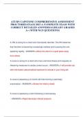 ATI RN CAPSTONE COMPREHENSIVE ASSESSMENT PROCTORED EXAM 2023 A /COMPLETE EXAM WITH CORRECT DETAILED ANSWERS/ALREADY GRADED A+ (WITH NGN QUESTIONS)