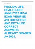 Florida life health and annuities 2_15 real exam verified 450 questions and detailed correct answers already graded a+ 2024