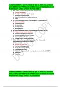 NURSING203 EXAM COMPLETION  OF Q & As WITH ALL ANSWERS 100% CORRECTLY/VERIFIED ANSWERS  GUARANTEED SUCCESS FOR A+ STUDENTS LATEST UPDATE 2024 GRADED A+