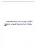 CHAPTER 09 VISUALIZING CELLS MOLECULAR BIOLOGY OF THE CELL, SIXTH EDITION BRUCE ALBERTS TEST BANK QUESTIONS WITH ANSWER KEY