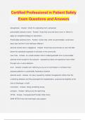 CPPS Bundled Exams Questions and Answers 100% Verified and Updated 2024 | Graded A