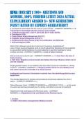 HFMA CRCR SET 1 300+ QUESTIONS AND ANSWERS, 100% VERIFIED LATEST 2024 ACTUAL EXAM-ALREADY GRADED A+ NEW GENERATION PASS!!! RATED BY EXPERTS GUARANTEED!!!