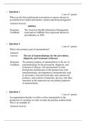 BUSI 505 Quiz 8- (2 Versions), BUSI 505 HEALTH CARE INFORMATICS, Liberty University.