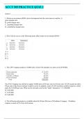 ACCT 505 PRACTICE QUIZ 2 