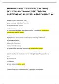 EEG BOARD ASAP TEST PREP (ACTUAL EXAM)  LATEST 2024 WITH 400+ EXPERT CERTIFIED  QUESTIONS AND ANSWERS I ALREADY GRADED A+ 