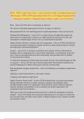 RIMS - CRMP Complete Study Guide; 1 Analyze the Business Model, 2 Developing Organizational Risk Strategies, 3 RIMS CRMP-Implementing the Risk Process, 4 Developing Organizational Risk Management Competency, 5 Supporting Decision Making, Complete And Alre