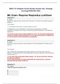 BIOD 151 Module 6 Exam Review Answer Key (Portage  learning)UPDATED 2022 M6: Exam- Requires Respondus LockDown Explain two reasons why a woman with low levels of LH would not be able to become pregnant. Your Answer: 1- LH provides on the ovary to cause ov