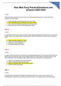 Hesi Med Surg PracticeQuestions and  answers 2022-2023  2 of 55 What instruction should the nurse include in the discharge teaching plan of a client who had a cataract extraction today? a. Sexual activities may be resumed upon return home b. Light houseke