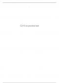 WGU Operations Management c215-oa, WGU C215 Operations Management -Objective Assessment Prep Guide & Terminologies Combo Study Guide, WGU C215 Operations Management PVDC Final Exam , WGU C215 Operations Management PVDC Final Exam 