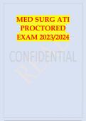 med surg ati proctored exam 2023. med surg ati proctored exam 2023. 