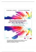 TEST BANK FOR FUNDAMENTALS OF NURSING ACTIVE LEARNING FOR COLLABORATIVE PRACTICE 2ND EDITION, BY BARBARA L YOOST