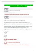 BIOD 151 FINAL EXAM A&P 1 QUESTIONS & ANSWERS AND  RATIONALES(ALREADY GRADED A+) List two organs contained in the abdominal cavity. Your Answer: small intestine and large intestine The abdominal cavity contains the stomach, intestines, spleen and liver Tr