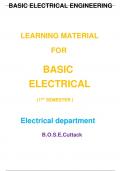 BASIC ELECTRICAL ENGINEERING