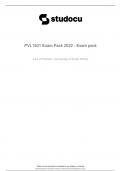 PVL1501 STUDY NOTES ( EXAM PACK) 2024