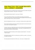 CNA PRACTICE TEST EXAM 2024 WITH 100% CORRECT ANSWERS