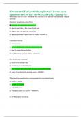 Ornamental/Turf pesticide applicator's license exam questions and correct answers 2024-2025//graded A+ What about root rot is true?