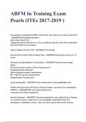 ABFM In Training Exam Pearls (ITEs 2017-2019 ) Pre-exposure prophylaxis (PrEP), what meds, and what do you have check first? - ANSWER-Emtricitabine/tenofovir gotta check Hep B first -apparently they kill hep B too, so if you suddenly stop the med, then re