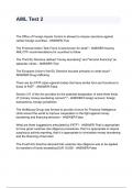 AML Test 2 The Office of Foreign Assets Control is allowed to impose sanctions against certain foreign countries - ANSWER-True The Financial Action Task Force is best known for what? - ANSWER-Issuing AML/CTF recommendations for countries to follow The Thi