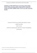  (Solution) NURS 6630 Week 9 Assessing and Treating Clients With Attention Deficit Hyperactivity Disorder – Young Girl With ADHD/ Katie is an 8 year old Caucasian female.