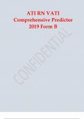 ATI RN VATI Comprehensive Predictor 2019 Form B