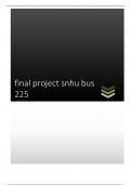  Final project snhu bus 225