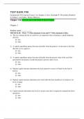 Test Bank for Fundamentals Of Corporate Finance 11ce Stephen A. Ross, Randolph W. Westerfield, Bradford D. Jordan, J. Ari Pandes, Thomas Holloway Chapter 1-26 