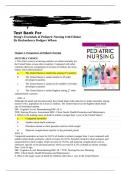 Test Bank For Wong’s Essentials of Pediatric Nursing 11th Edition By Hockenberry Rodgers Wilson 