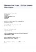 Pharmacology 1 Exam 1- PA First Semester Pharmacology Drug Development Process Phases Drug Discovery Pre-Clinical Clinical Trials (phases 1, 2, 3) FDA Review Production What happens between Clinical Trials and FDA Review? NDA is sent to the FDA How much d