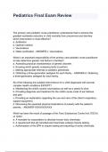 Pediatrics Final Exam Review The primary care pediatric nurse practitioner understands that to achieve the greatest worldwide reduction in child mortality from pneumonia and diarrhea which intervention is most effective? a. Antibiotics b. Optimal nutritio