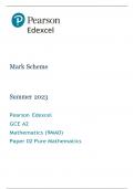 A-Level Edexcel/ Pure Maths Paper 1 & mark scheme/Pure Maths Paper 2  & mark scheme/ Mechanics Paper/Mechanics Mark scheme/Statistics Mark scheme/Statistics Paper.