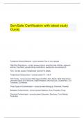   ServSafe Certification with latest study Guide.