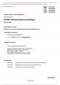 EG-M24 REAL EXAM ADVANCED STRUCTURAL DESIGN PAPER TB 23-24 WTH DATA SHEETS  SWANSEA UNIVERSITY