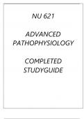 NU 621 ADVANCED PATHOPHYSIOLOGY LATEST EXAM 2024 HERZING UN