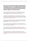 NGN RN ATI CAPSTONE PROCTORED COMPREHENSIVE ASSESSMENT 2019 A / ATI COMPREHENSIVE PRACTICE 2019 A EXPERT CERTIFIED QUESTIONS AND ANSWERS ALREADY GRADED A+ NEW! NEW! NEW! 