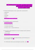 NCC EFM practice Test 2022 questions and 100% correct answers already graded A. Latest update (2024)