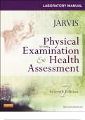 Laboratory manual [to accompany] Physical examination & - Jarvis, Carolyn - 7th Edition, 2016 -ELSEVIER